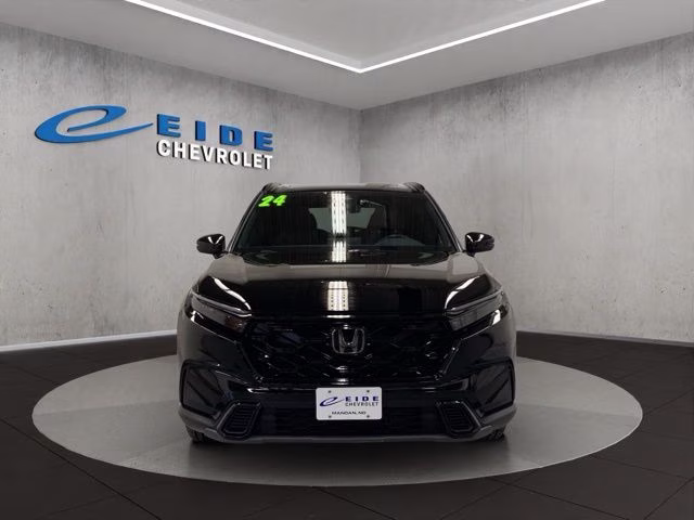 2024 Black Honda CR-V Hybrid Sport AWD SUV