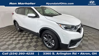 2020 Platinum White Honda CR-V EX AWD SUV