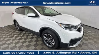 2020 Platinum White Honda CR-V EX AWD SUV