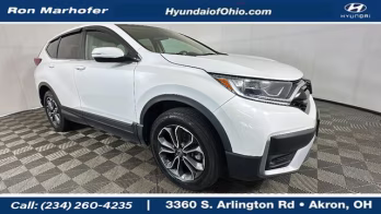 2020 Platinum White Honda CR-V EX AWD SUV