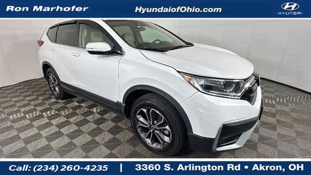 2020 Platinum White Honda CR-V EX AWD SUV