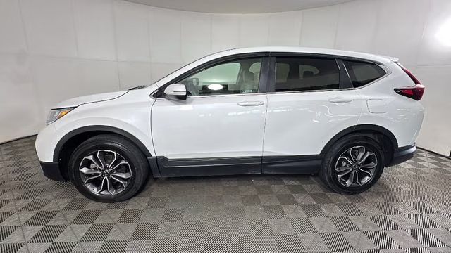 2020 Platinum White Honda CR-V EX AWD SUV