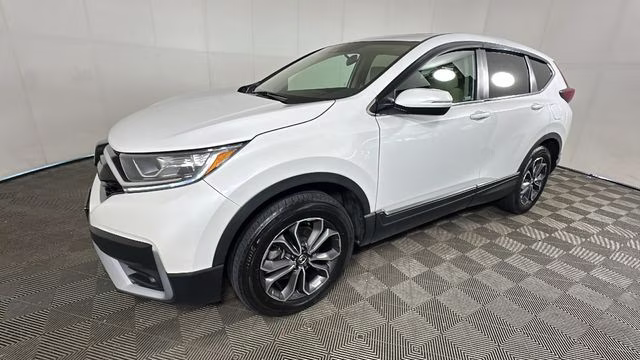 2020 Platinum White Honda CR-V EX AWD SUV