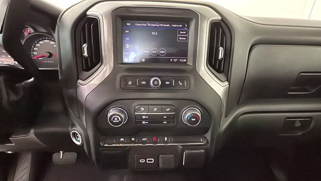 2022 White Chevrolet Silverado 1500 Custom 4X4 Truck