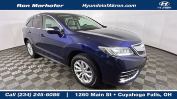 2017 Fathom Blue Pearl Acura RDX Technology Package AWD SUV