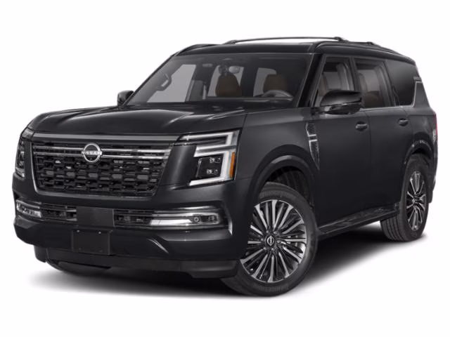2026 Super Black Nissan Armada Platinum Reserve 4X4 SUV