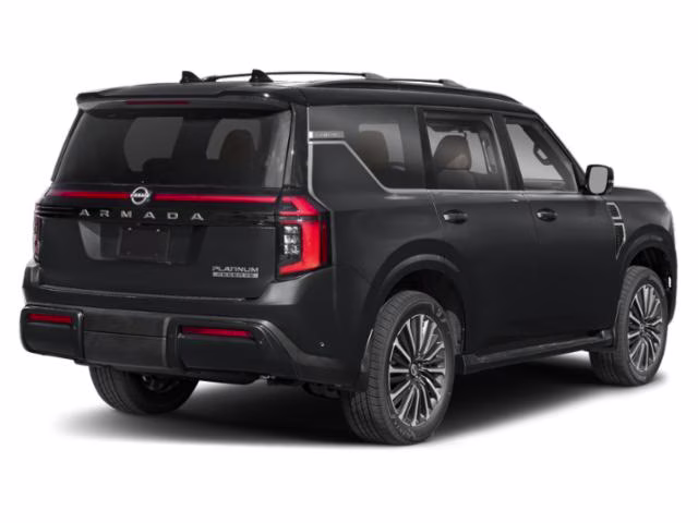 2026 Super Black Nissan Armada Platinum Reserve 4X4 SUV