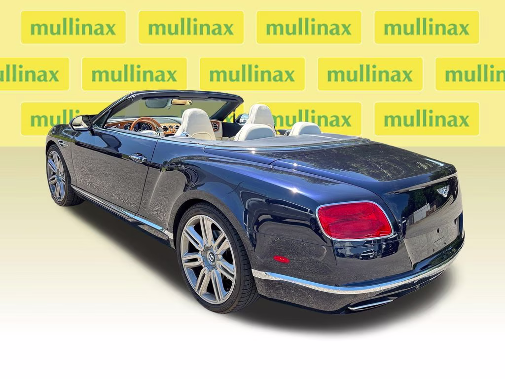 2016 Sequin Blue Metallic Bentley Continental GT W12 AWD Convertible