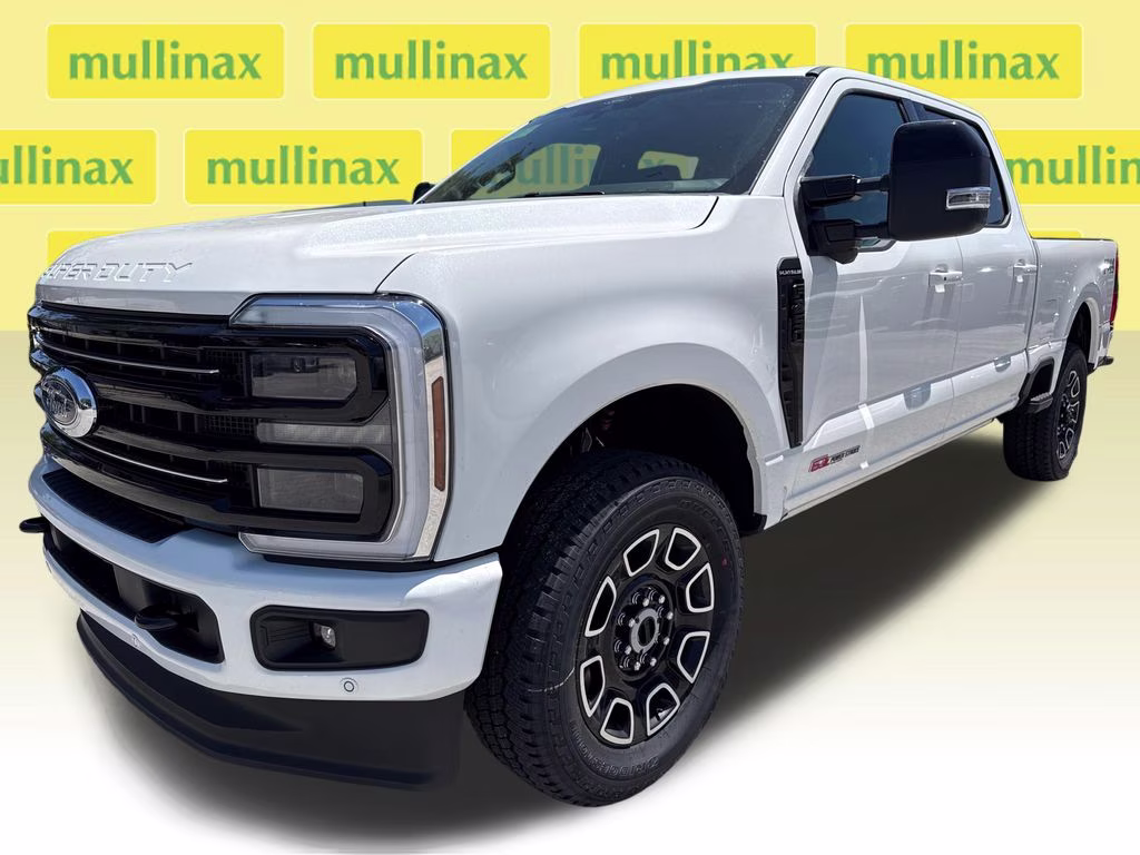 2026 White Metallic Ford Super Duty F-250 SRW Platinum 4X4 Truck