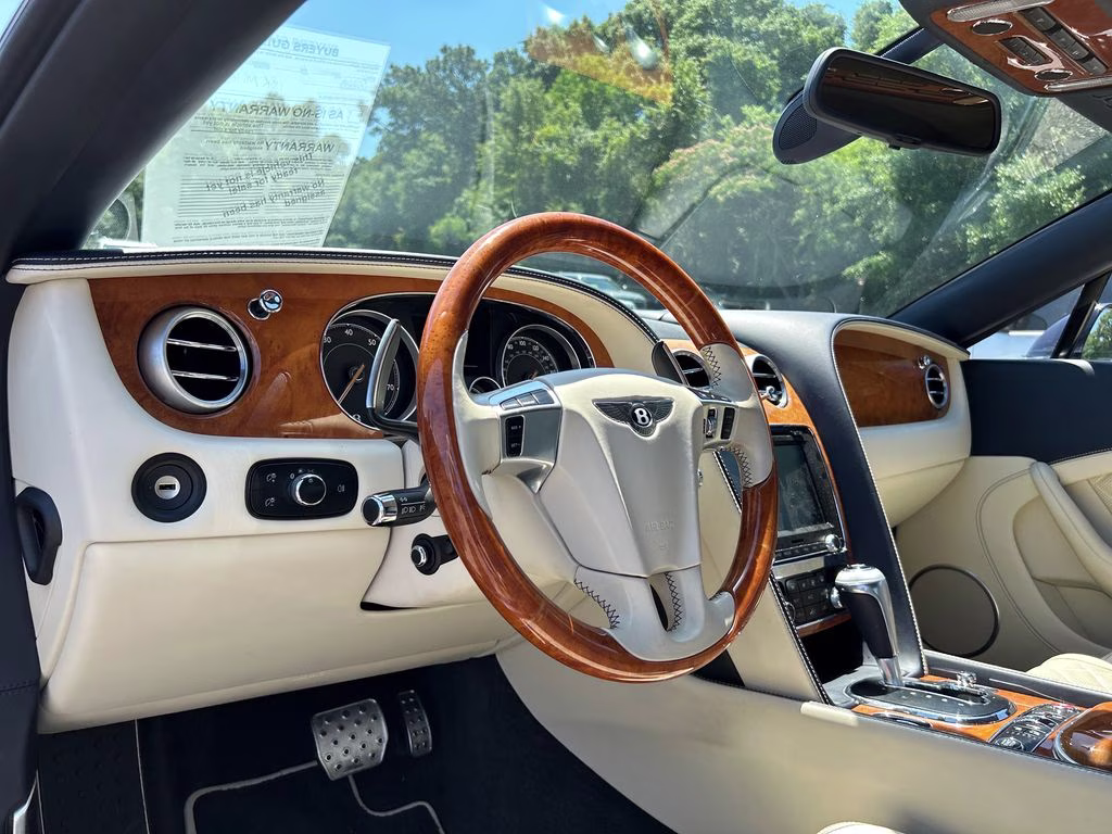 2016 Sequin Blue Metallic Bentley Continental GT W12 AWD Convertible