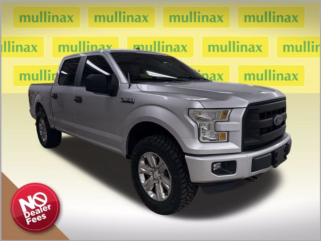 2015 Ingot Silver Ford F-150 XL 4X4 Truck