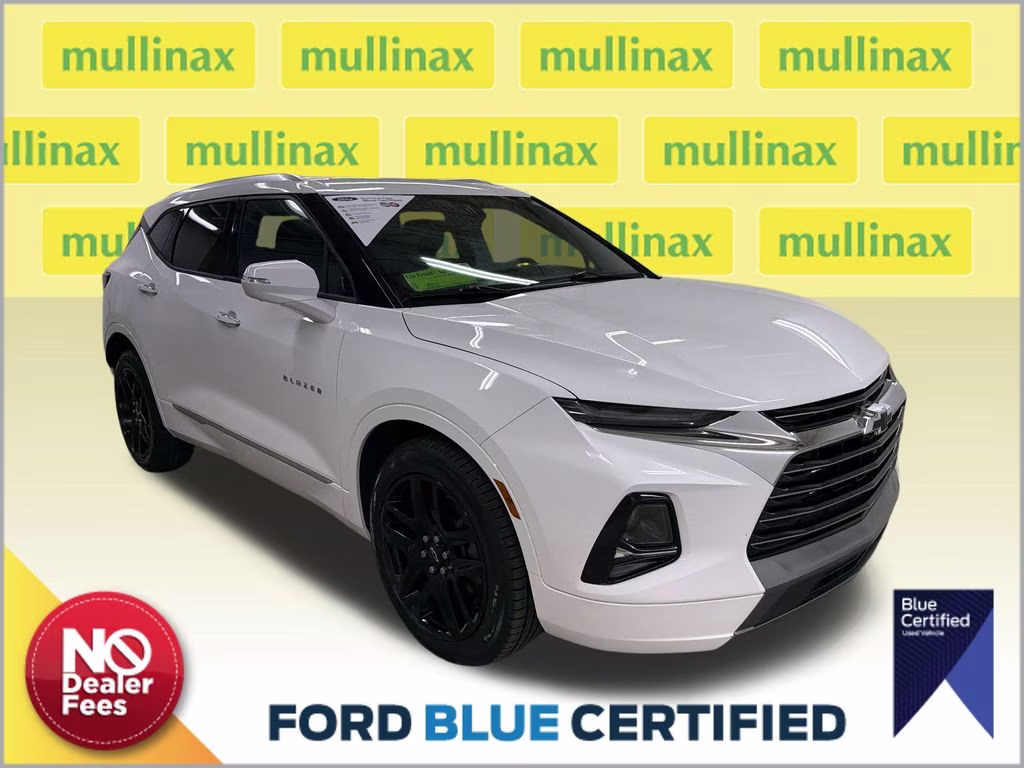 2019 Summit White Chevrolet Blazer Premier AWD SUV