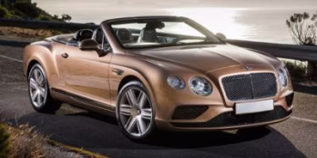 2016 Blue Bentley Continental GT W12 AWD Convertible