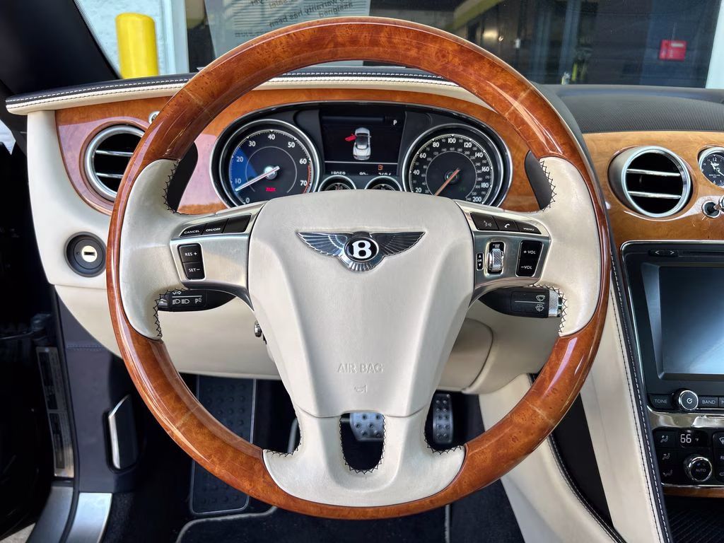 2016 Sequin Blue Metallic Bentley Continental GT W12 AWD Convertible