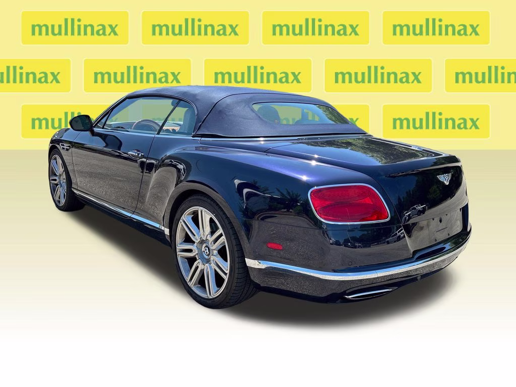 2016 Sequin Blue Metallic Bentley Continental GT W12 AWD Convertible