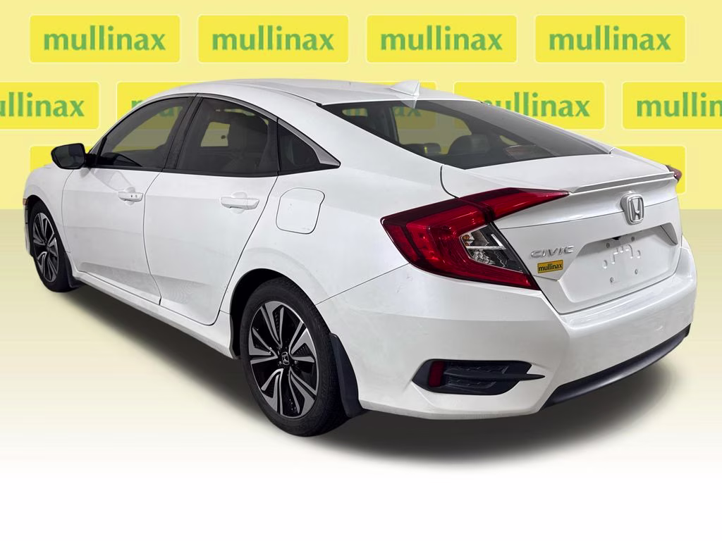 2018 White Orchid Pearl Honda Civic EX-L FWD Sedan