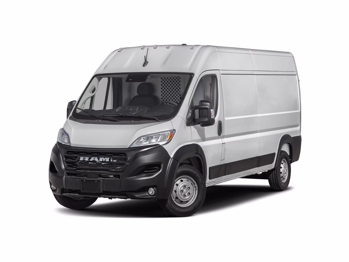 2025 Bright White Clearcoat Ram ProMaster 2500 High Roof FWD Van