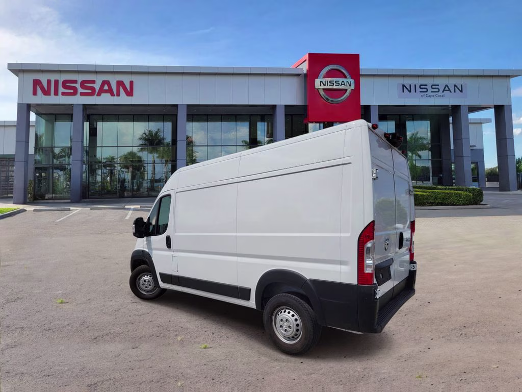 2025 Bright White Clearcoat Ram ProMaster 2500 High Roof FWD Van