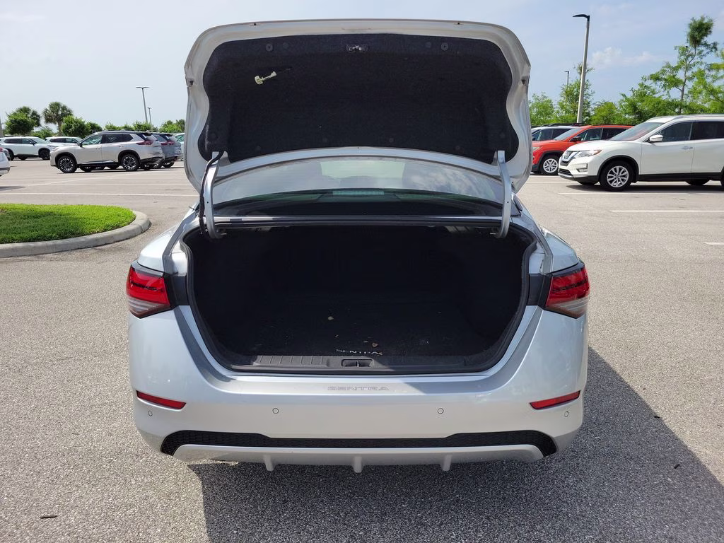 2021 Brilliant Silver Metallic Nissan Sentra SV FWD Sedan