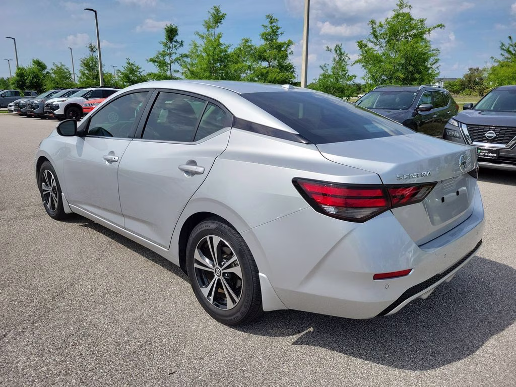 2021 Brilliant Silver Metallic Nissan Sentra SV FWD Sedan