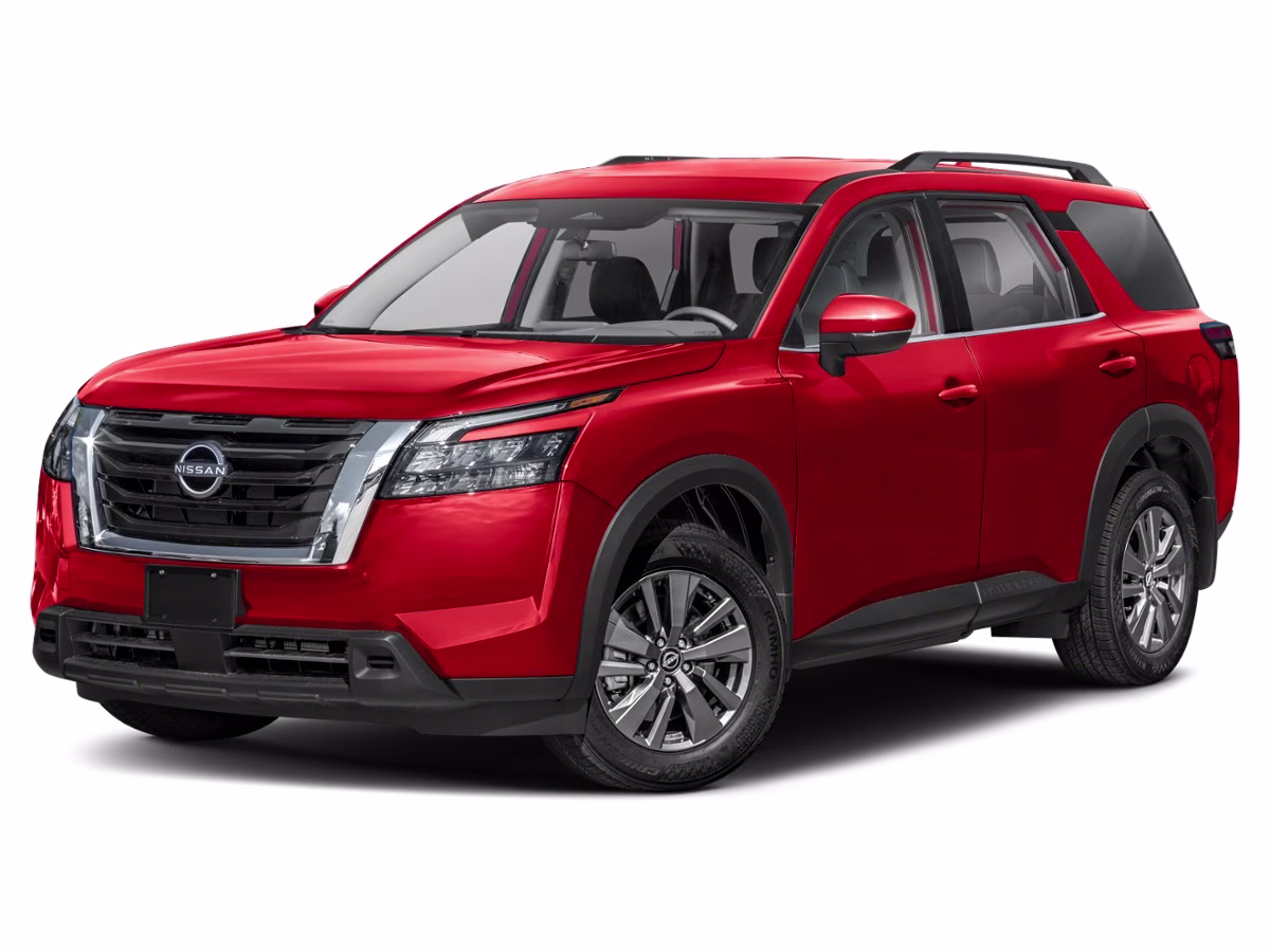 2024 Brilliant Silver Metallic Nissan Pathfinder SV FWD SUV