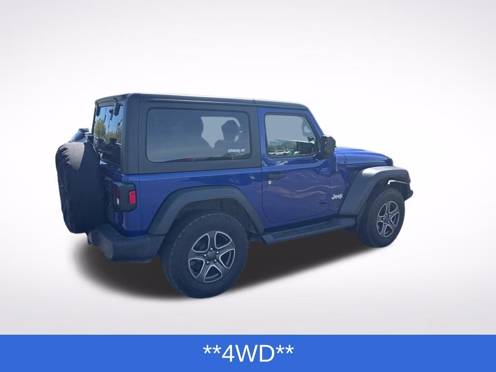 2019 Ocean Blue Metallic Clearcoat Jeep Wrangler Sport S 4X4 SUV