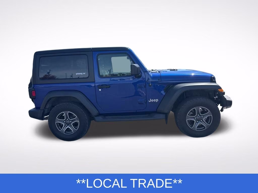 2019 Ocean Blue Metallic Clearcoat Jeep Wrangler Sport S 4X4 SUV