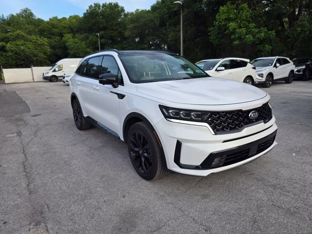2021 Glacial White Pearl Kia Sorento SX-Prestige FWD SUV