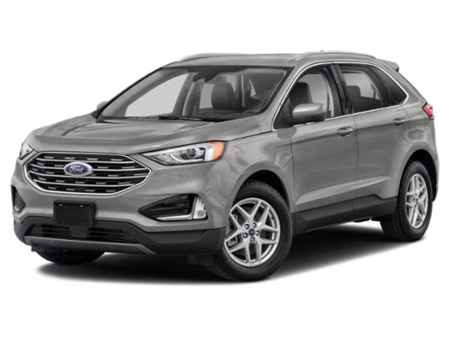 2022 Silver Metallic Ford Edge SEL AWD SUV
