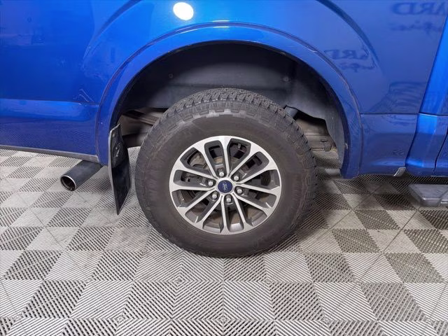 2018 Lightning Blue Ford F-150 XLT 4X4 Truck