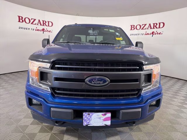 2018 Lightning Blue Ford F-150 XLT 4X4 Truck