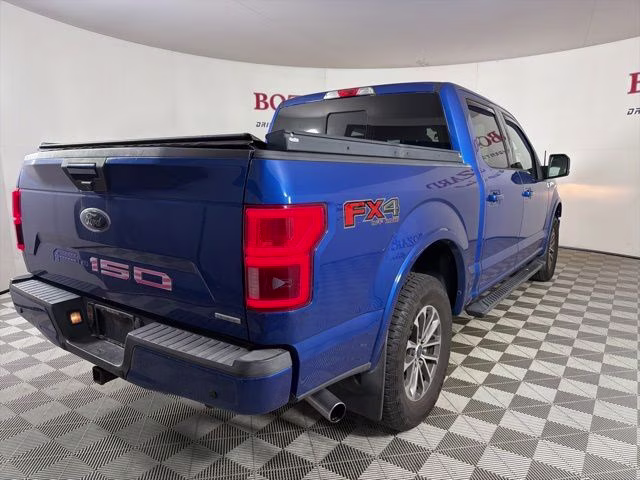 2018 Lightning Blue Ford F-150 XLT 4X4 Truck