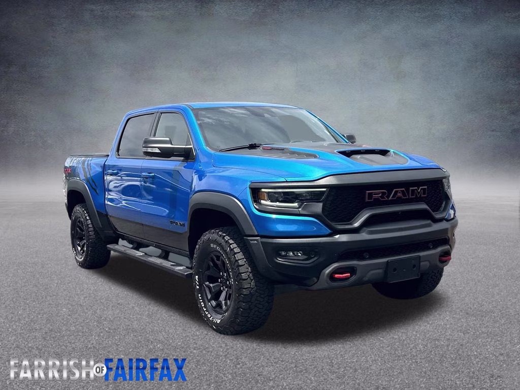 2022 Hydro Blue Pearlcoat Ram 1500 TRX 4X4 Truck