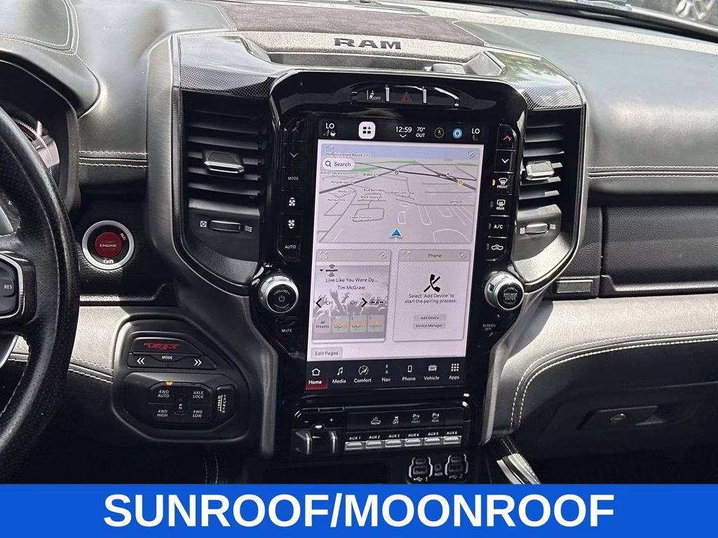 2022 Hydro Blue Pearlcoat Ram 1500 TRX 4X4 Truck