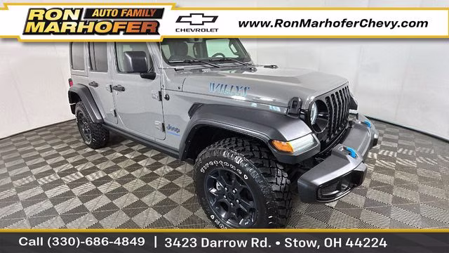 2023 Sting-Gray Clearcoat Jeep Wrangler Base 4xe 4X4 SUV