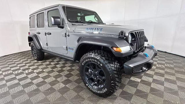 2023 Sting-Gray Clearcoat Jeep Wrangler Base 4xe 4X4 SUV