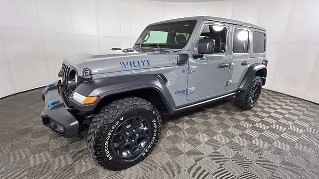 2023 Sting-Gray Clearcoat Jeep Wrangler Base 4xe 4X4 SUV