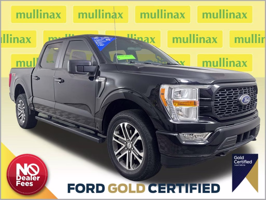 2022 Black Metallic Ford F-150 XL 4X4 Truck