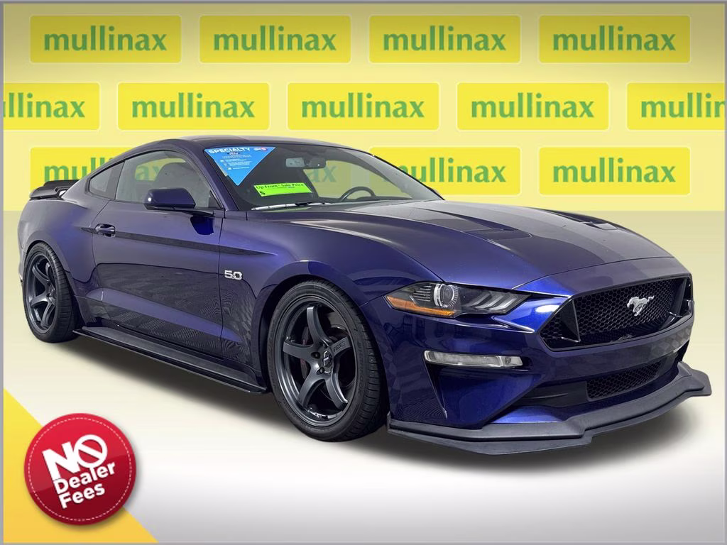 2019 Kona Blue Metallic Ford Mustang GT RWD Coupe
