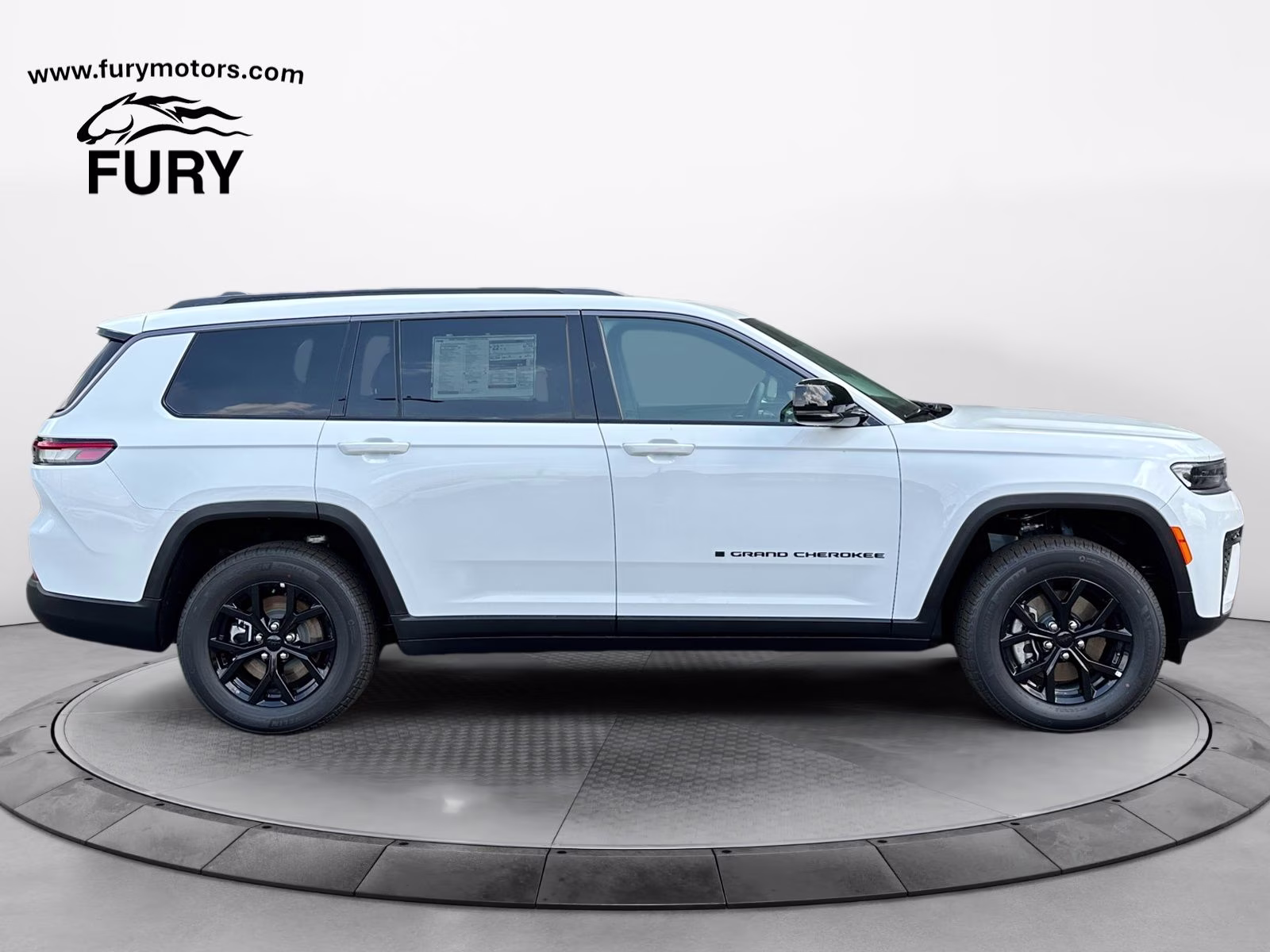 2026 Bright White Clearcoat Jeep Grand Cherokee L Laredo 4X4 SUV
