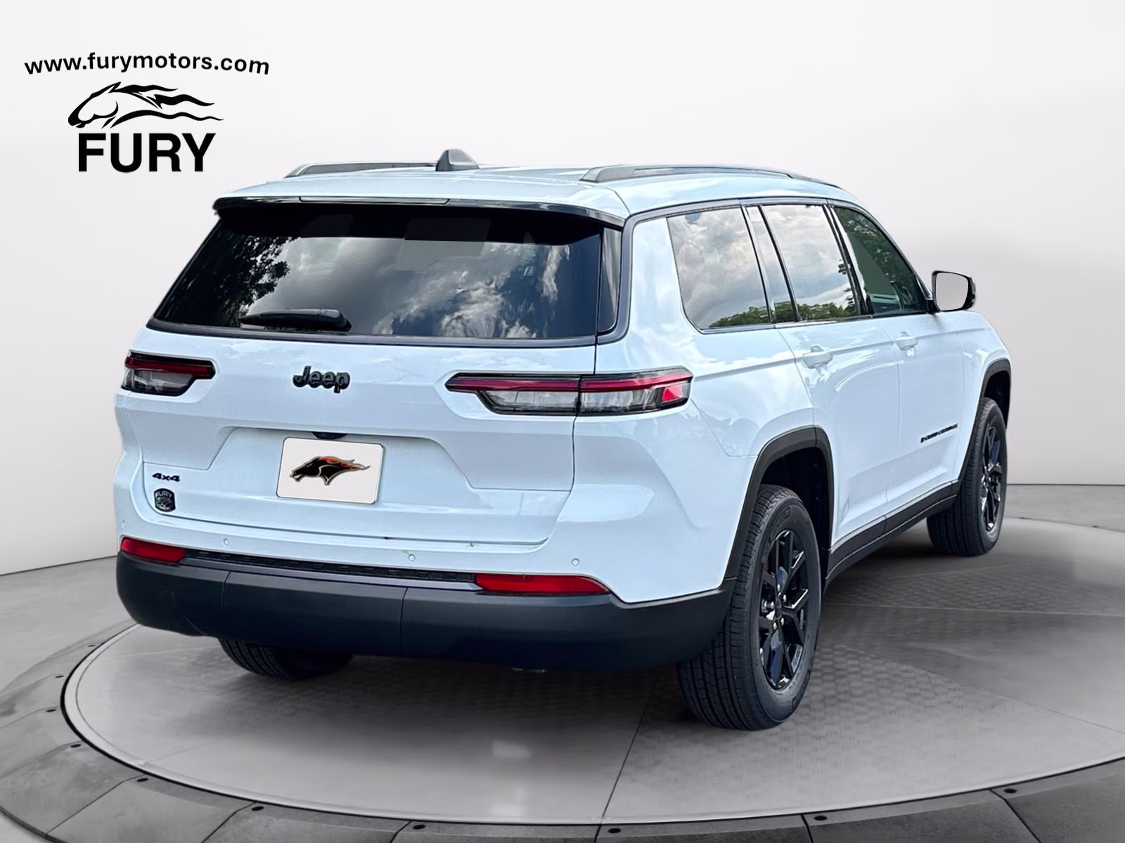 2026 Bright White Clearcoat Jeep Grand Cherokee L Laredo 4X4 SUV
