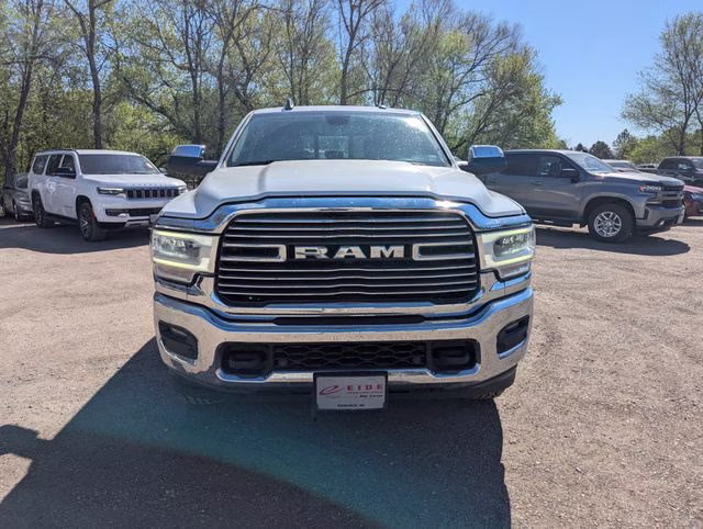 2019 Bright White Clearcoat Ram 2500 Laramie 4X4 Truck