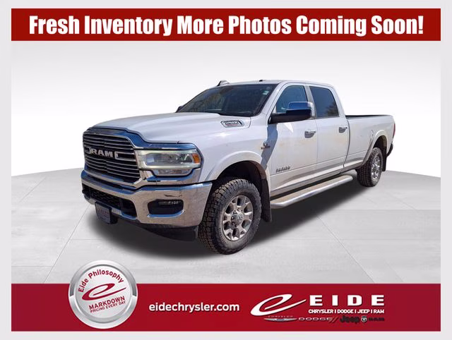2019 Bright White Clearcoat Ram 2500 Laramie 4X4 Truck