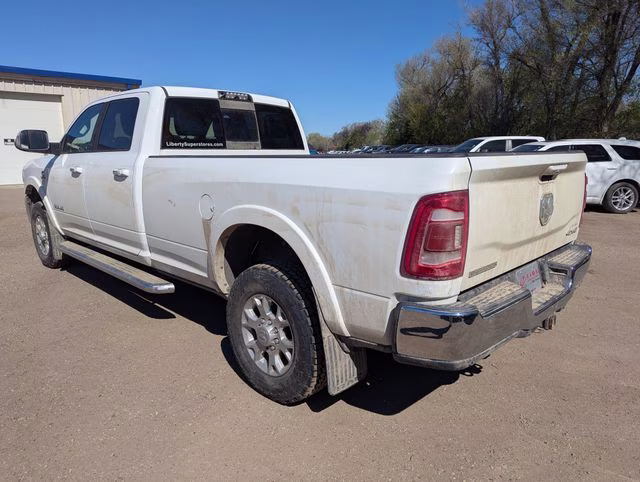 2019 Bright White Clearcoat Ram 2500 Laramie 4X4 Truck