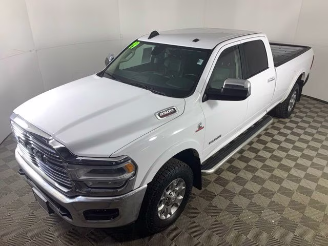 2019 Bright White Clearcoat Ram 2500 Laramie 4X4 Truck