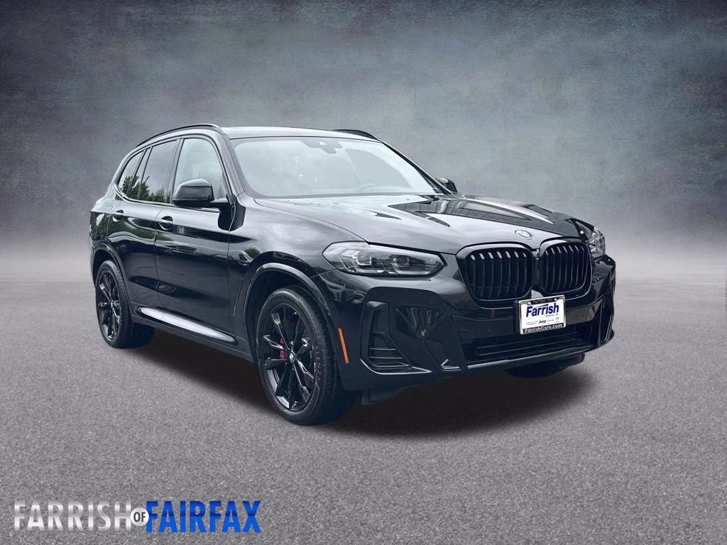 2024 Black Sapphire Metallic BMW X3 xDrive30i AWD SUV