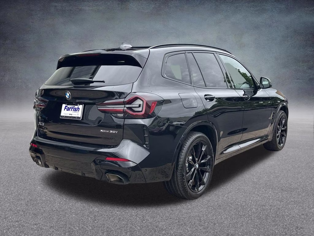 2024 Black Sapphire Metallic BMW X3 xDrive30i AWD SUV