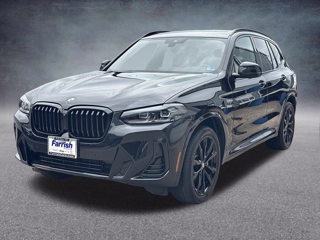 2024 Black Sapphire Metallic BMW X3 xDrive30i AWD SUV