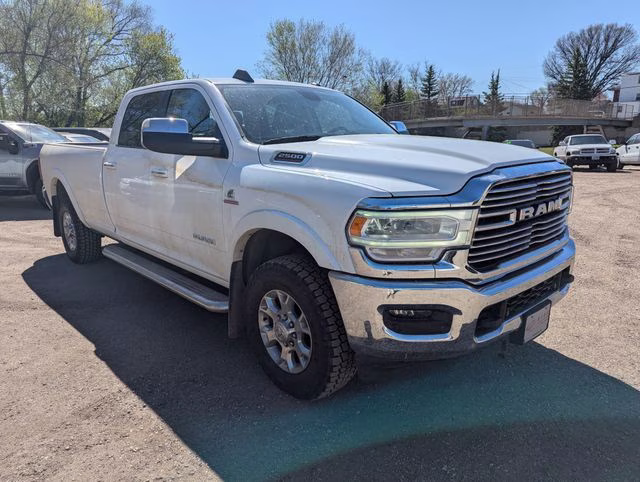 2019 Bright White Clearcoat Ram 2500 Laramie 4X4 Truck