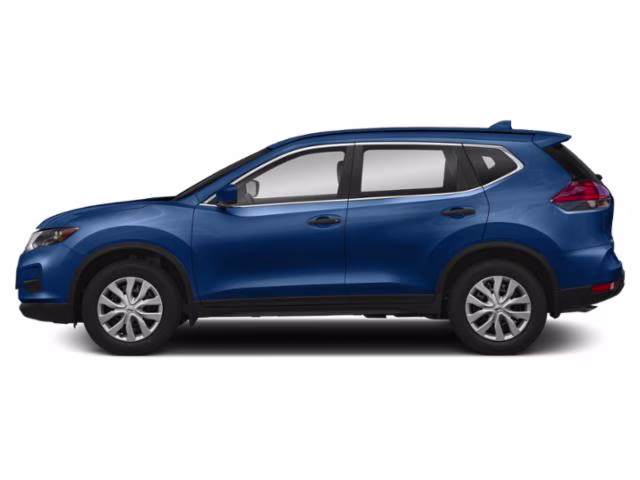 2020 Caspian Blue Metallic Nissan Rogue S FWD SUV
